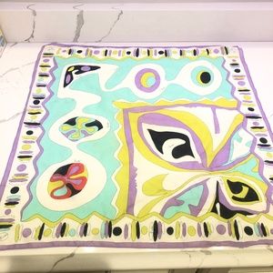 Pucci Cotton Scarf  :: 22.5inch SQUARE